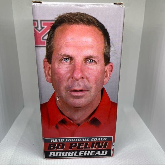 Bo Pelini YSU Bobblehead Football Head Coach Rare Youngstown State - Picture 3 of 5